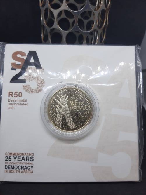 2019 Base Metal R50 Coin